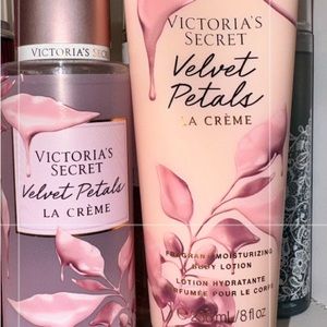 VS velvet petals cream and body mist